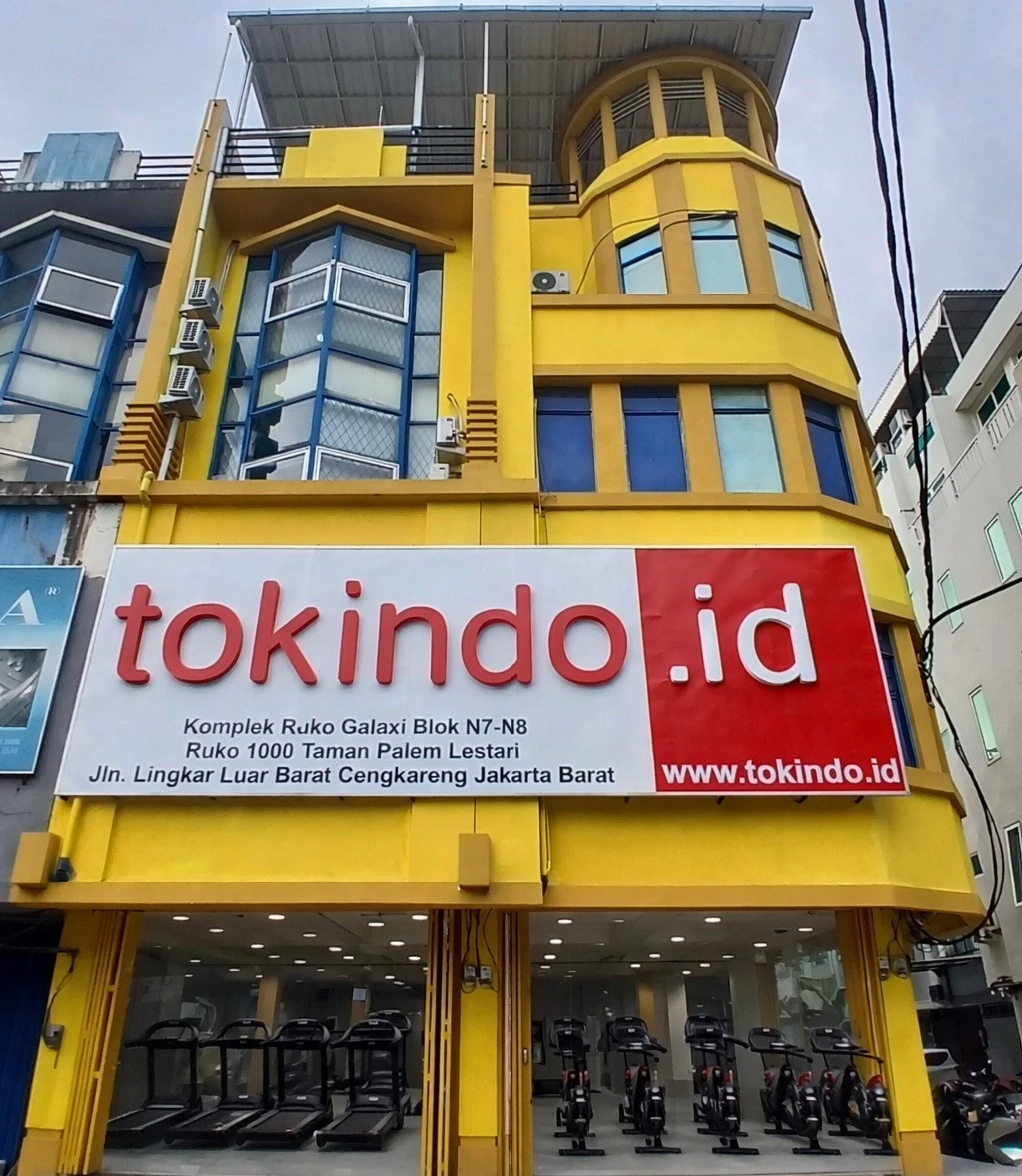 Tampak depan toko Tokindo