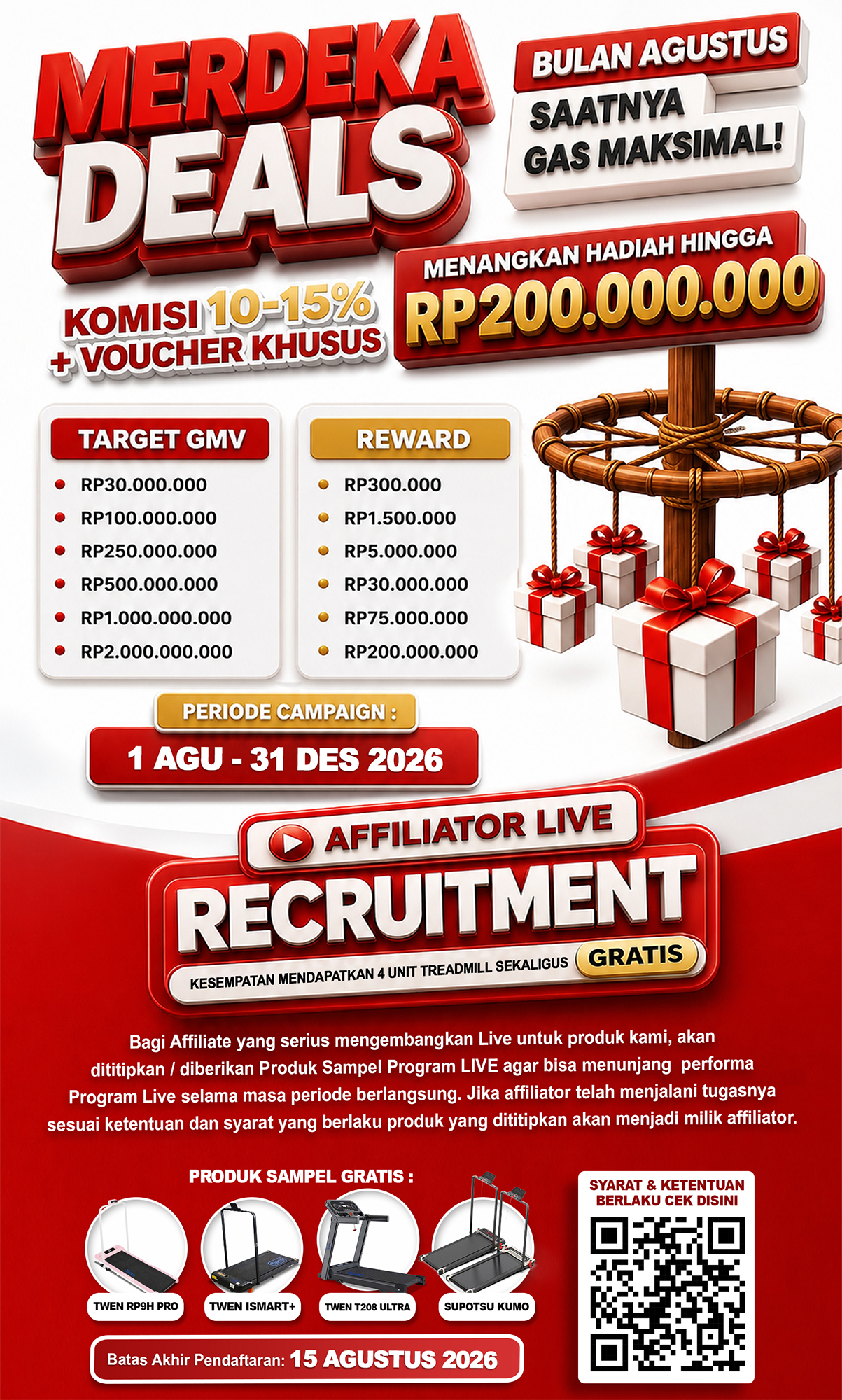 Program Merdeka Deals Affiliate Tokindo 2026 Resmi Dibuka! Raih Komisi Hingga 15%