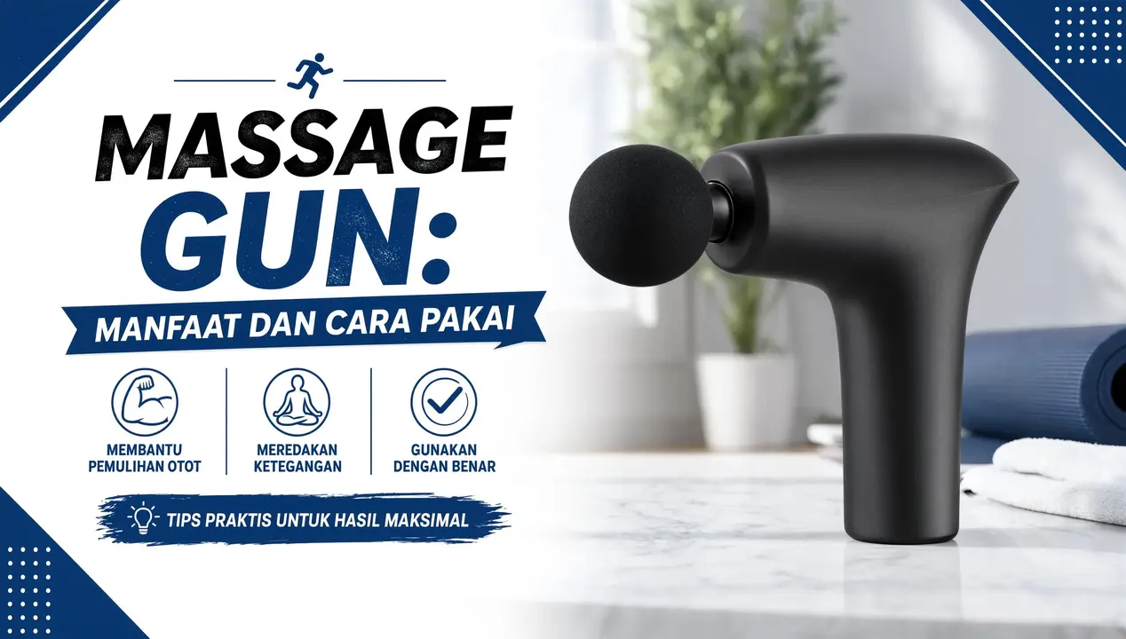 Massage Gun Manfaat dan Cara Pakai