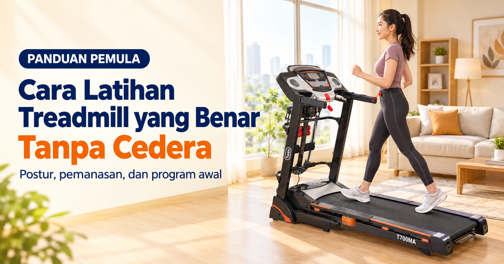 Cara Latihan Treadmill yang Benar untuk Pemula agar Tidak Cedera