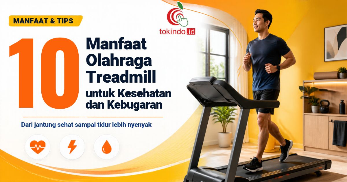 10 Manfaat Olahraga Treadmill untuk Kesehatan dan Kebugaran