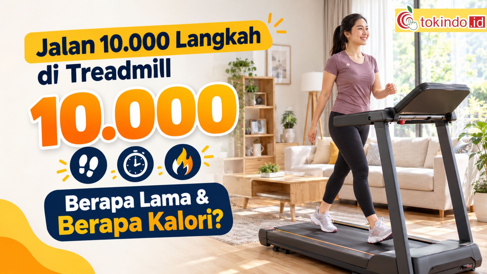 Jalan 10.000 Langkah di Treadmill: Berapa Lama dan Berapa Kalori?