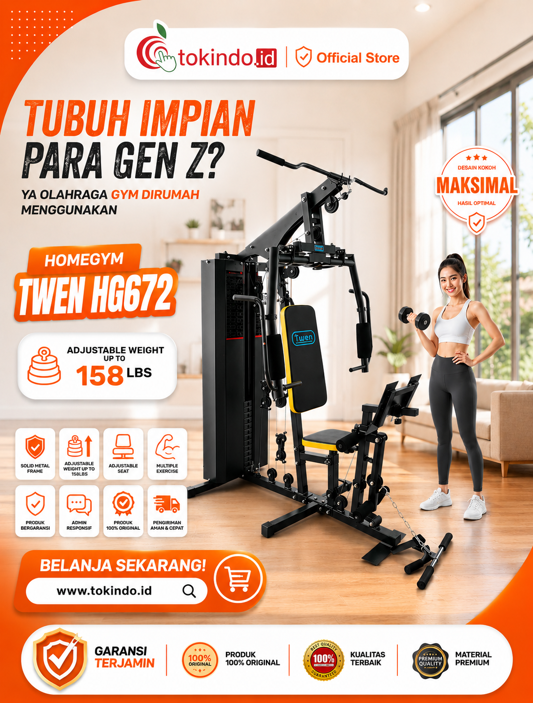 Tokindo home gym