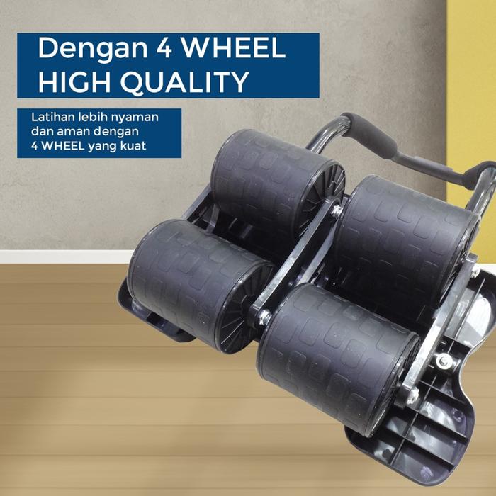 TWEN Ab Wheel 5 Ab Roller Wheels Gambar produk 4