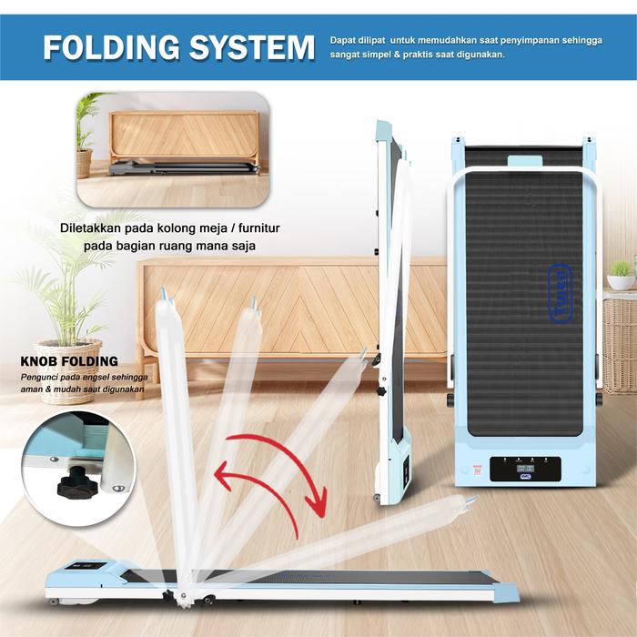 TWEN RP9H New Running Pad Treadmill Listrik Gambar produk 6