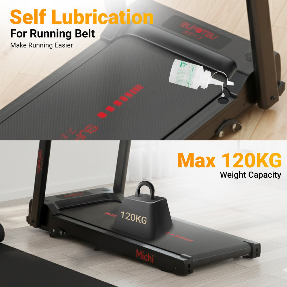 SUPOTSU Michi Silver Multi Treadmill Listrik Gambar produk 8