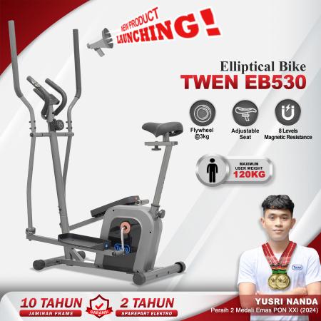 TWEN EB530 Magnetic Elliptical Bike Elliptical Crosstrainer