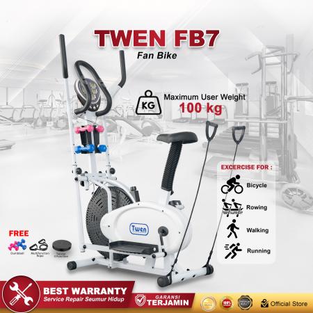 Twen FB7 PUTIH Orbitrack Bike Multifungsi