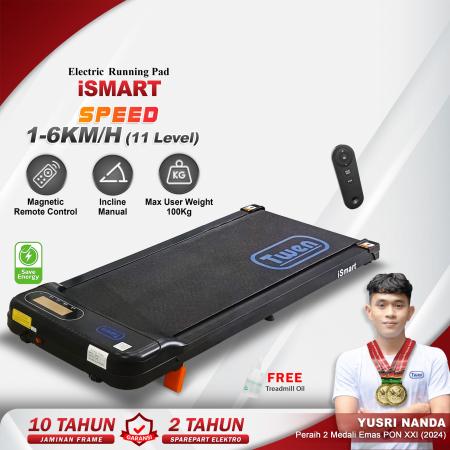 TWEN ISmart Treadmil Listrik Running Pad