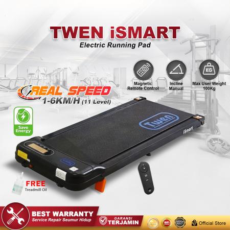 TWEN ISmart Treadmil Listrik Running Pad