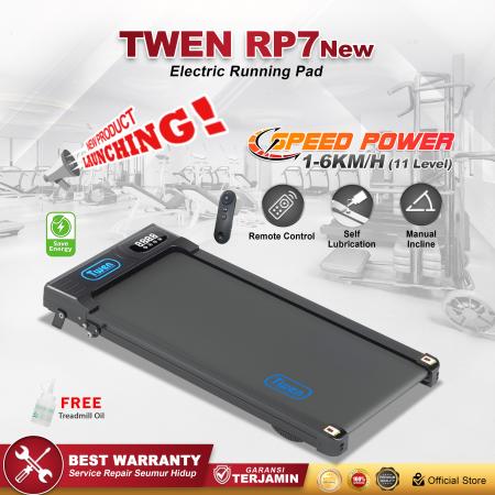 TWEN RP7 New Running Pad Treadmill Listrik