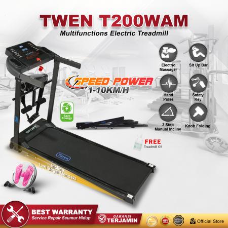 TWEN T200WAM Treadmil Listrik Multifungsi