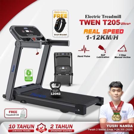 TWEN T205 Ultra+ Treadmil Listrik