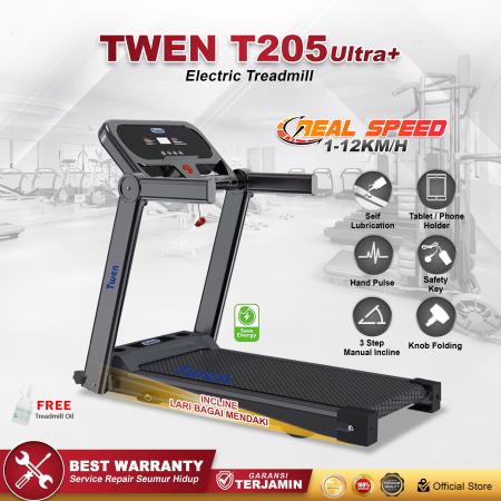 TWEN T205 Ultra+ Treadmil Listrik
