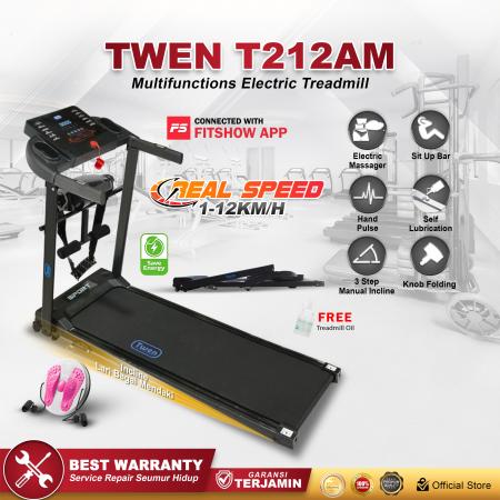 TWEN T212AM Treadmil Listrik 