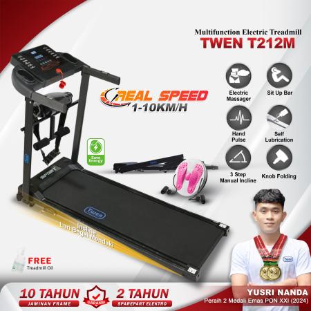 TWEN T212M Treadmil Listrik 